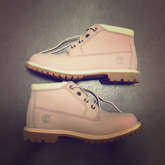 Pink Timberland Boots