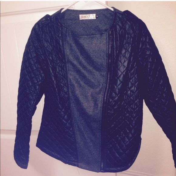 Faux leather jacket - Picture 3 of 3