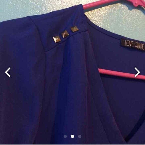 Blue blouse - Picture 2 of 2