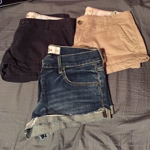 Hollister shorts bundle!