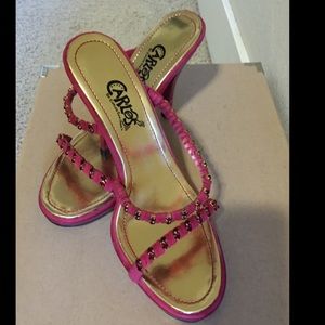 Sexy strappy sandals