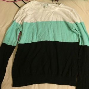 Forever 21 colorblocked sweater