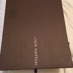 Louis Vuitton Mens wingtip shoe.