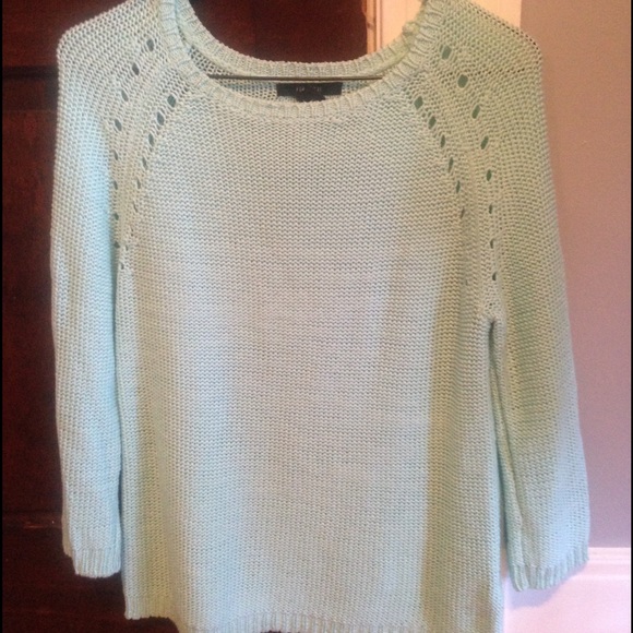 Mint Forever 21 Sweater