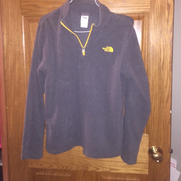 Grey quarter zip