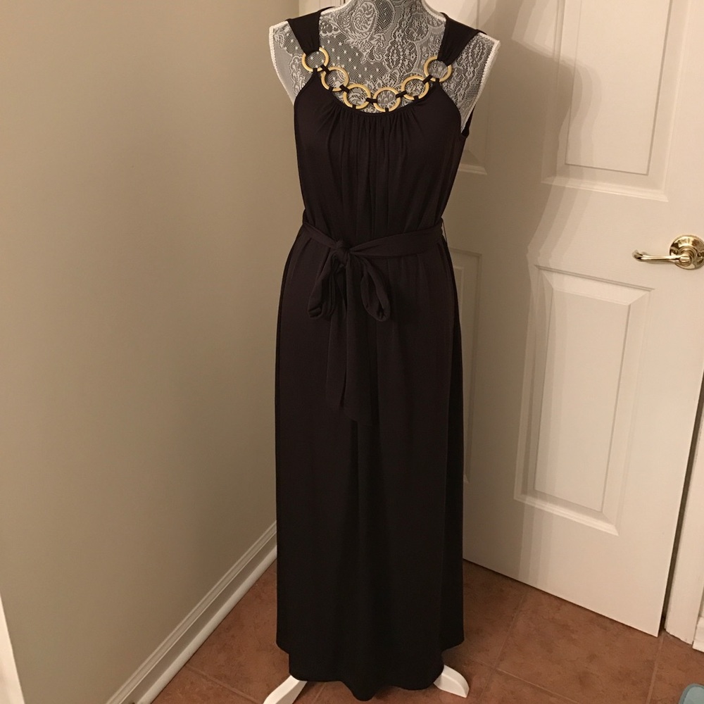 SALE‼️ dark brown maxi dress NWOT