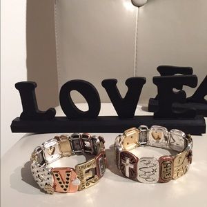 Bracelet's Love Faith Family