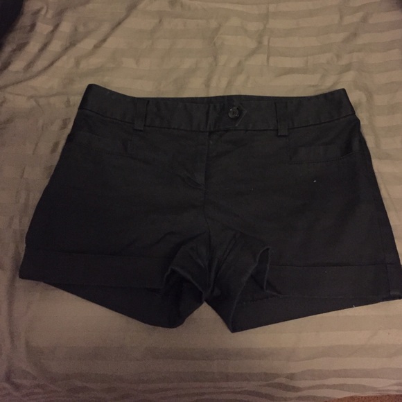 Express Black Shorts