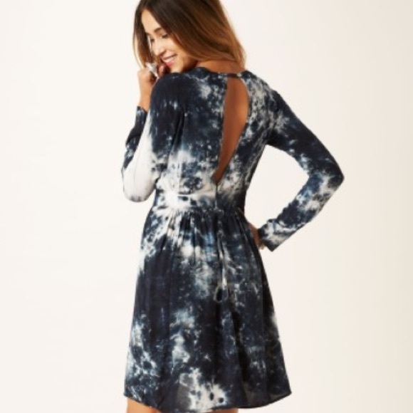 Blue Life tie dye dress - Picture 2 of 2