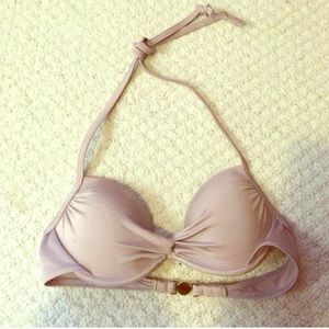 🌸Victoria's Secret tan push up bikini top!!