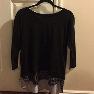 I am selling an Ann Taylor black high low sweater