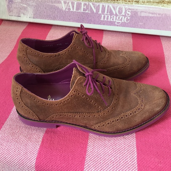 Cole Haan Shoes - Cole Haan Alisa Oxfords in Chestnut/Beet