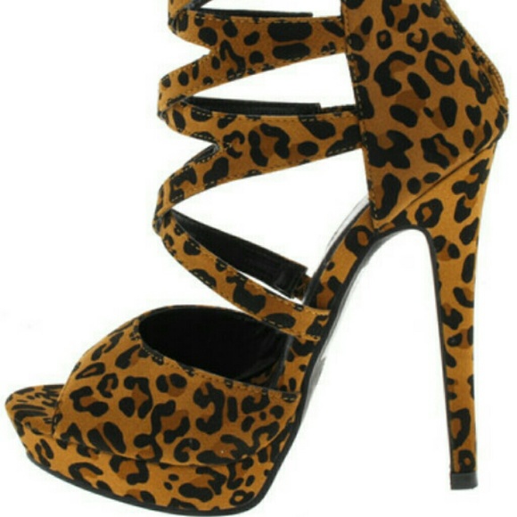 Leopard heels
