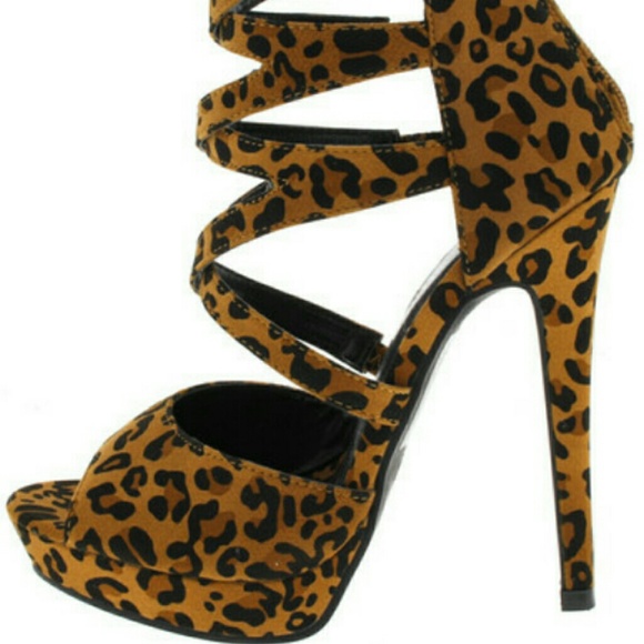 Leopard heels
