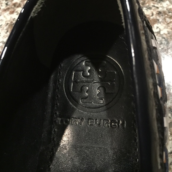 Tory Burch plaid loafers - Picture 3 of 4