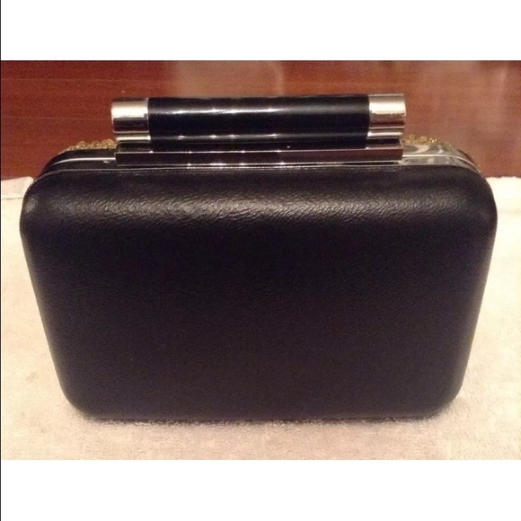 NWT Diane von Furstenberg Crystal Gold Clutch - Picture 2 of 4