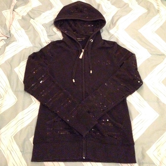 BCBG black sequin jacket - Picture 1 of 4