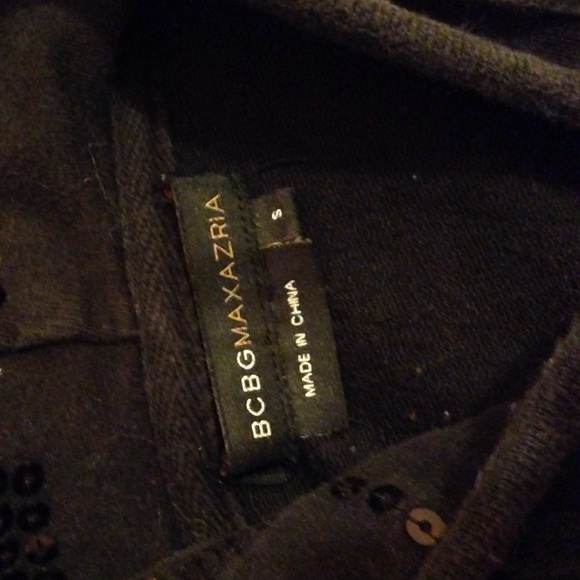 BCBG black sequin jacket - Picture 2 of 4