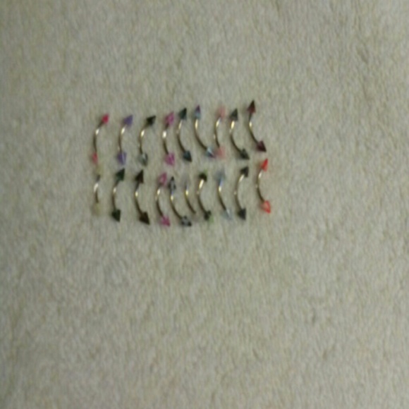 Eyebrow rings never used