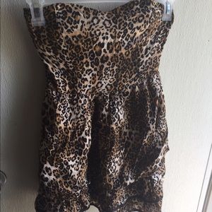 Leopard  print dress