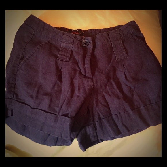 Adorable brown shorts.  Size 4.
