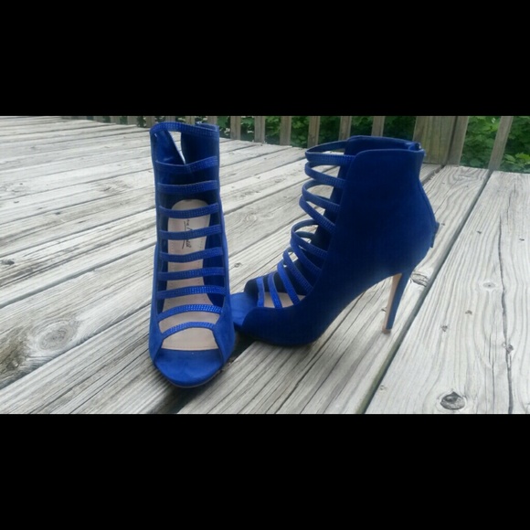 Blue heels