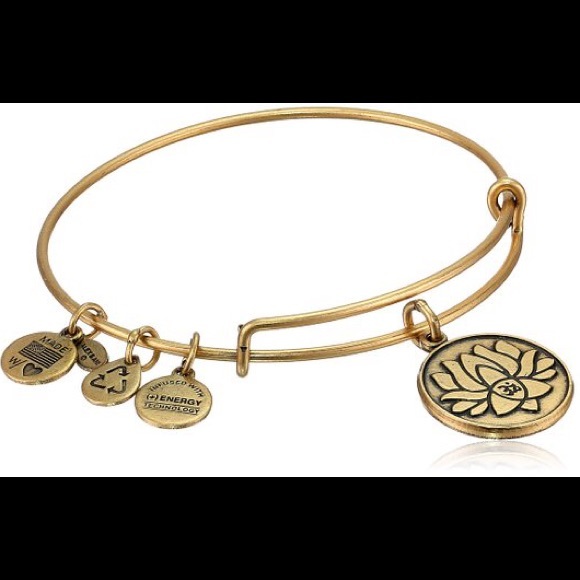 Alex and ani lotus bracelet