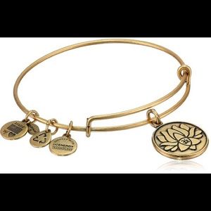 Alex and ani lotus bracelet