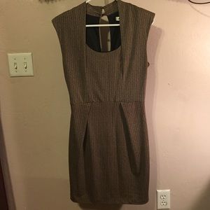 Elegant brown dress