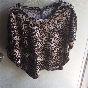 Leopard  print top