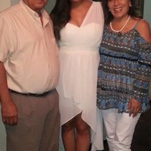 Ivory beautiful dress