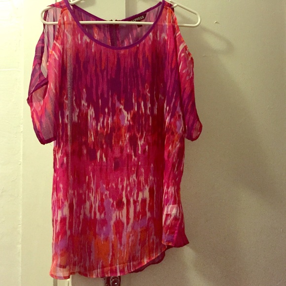 sheer blouse