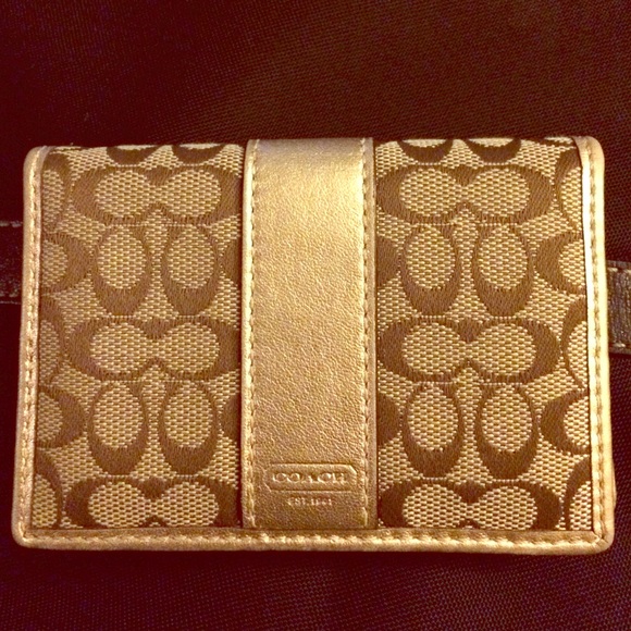 Small coach wallet
