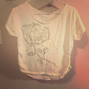 Off white rose shirt