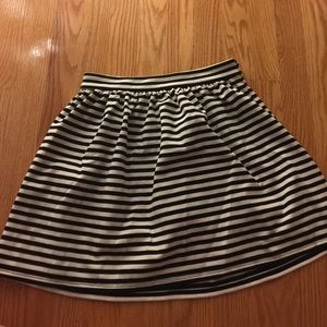 Classic striped skirt