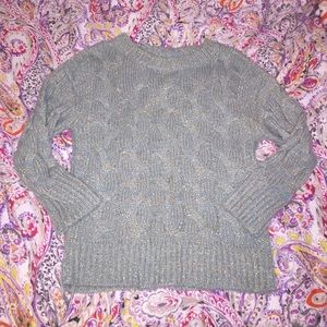 Mint with Gold details Sweater