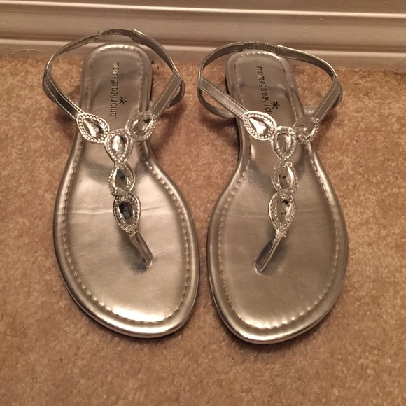 Silver Sandals