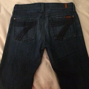 7 For All Mankind Dojo Crop