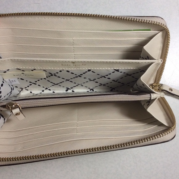 Kate spade neda newbury lane cement wallet - Picture 2 of 4