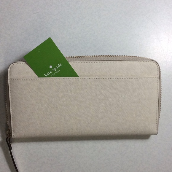 Kate spade neda newbury lane cement wallet - Picture 3 of 4