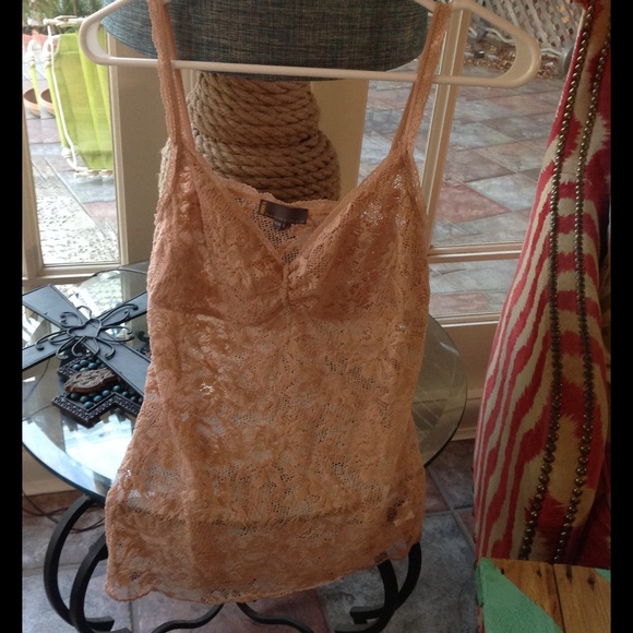 Lacy tank top
