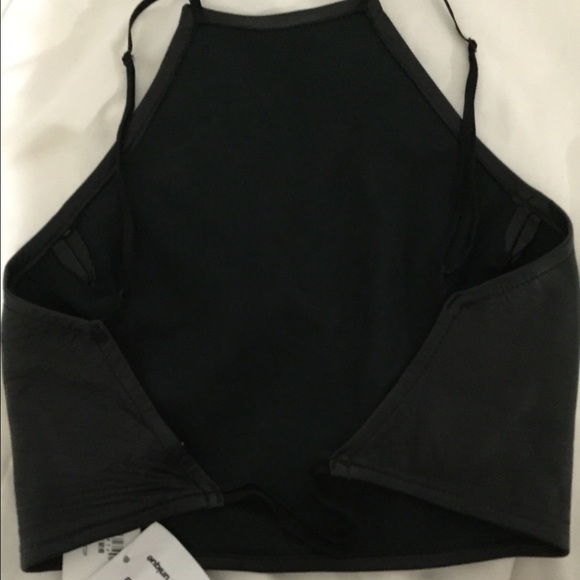 AA LEATHER TOP - Picture 2 of 3