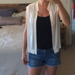 James Perse light pink vest