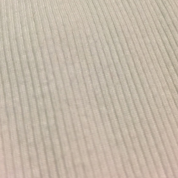 White Ribbed Longsleeve - Picture 2 of 3