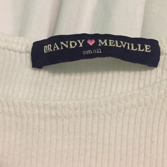 White Ribbed Longsleeve - Picture 3 of 3