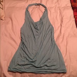 Banana Republic size Small aqua blue halter top