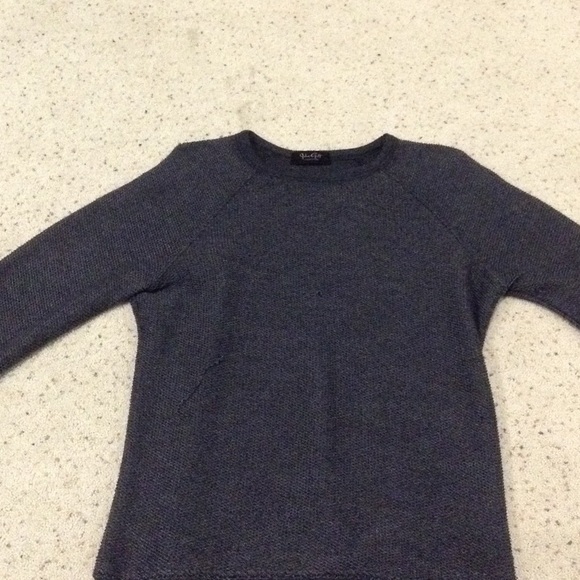 Gray brandy sweater