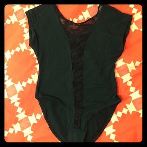 American Apparel Gloria Lace Bodysuit