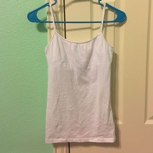 Solid White Aero Cami MEDIUM