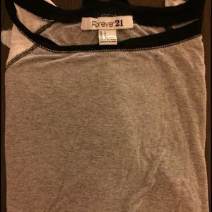 3/4 quarter sleeve baseball T